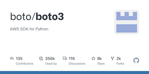Sign up for free to join this conversation on GitHub. . Boto3 github